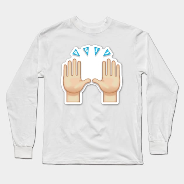 PGIF - PRAISE GOD IT's  FRIDAY (Emoji) Long Sleeve T-Shirt by thecrossworshipcenter